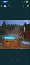 Domek z sauna, jacuzzi, basenem na wsi na wakacje i weekend