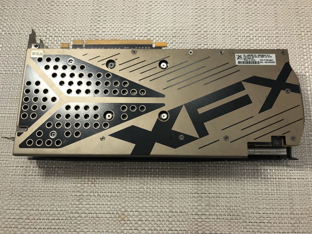 Продам відеокарту XFX RX480 8Gb на запчастини