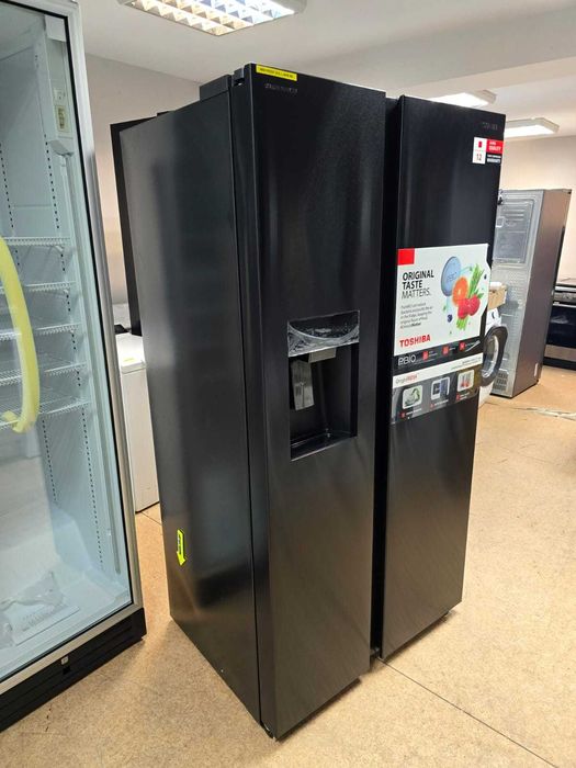 NOWA Toshiba KOSTKARKA lodówka GR-RS755WI Side by  gwar 2 lata M2