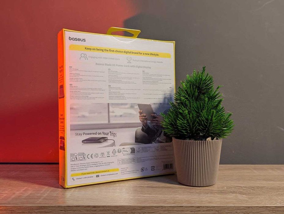 Новий • Power Bank Baseus Blade H1 20000 mAh 100W