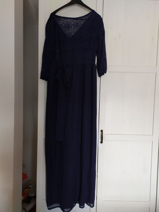 Sukienka ciążowa XL długa na wesele