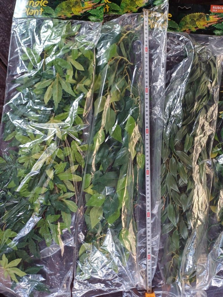 NOWE sztuczne rośliny do terrarium