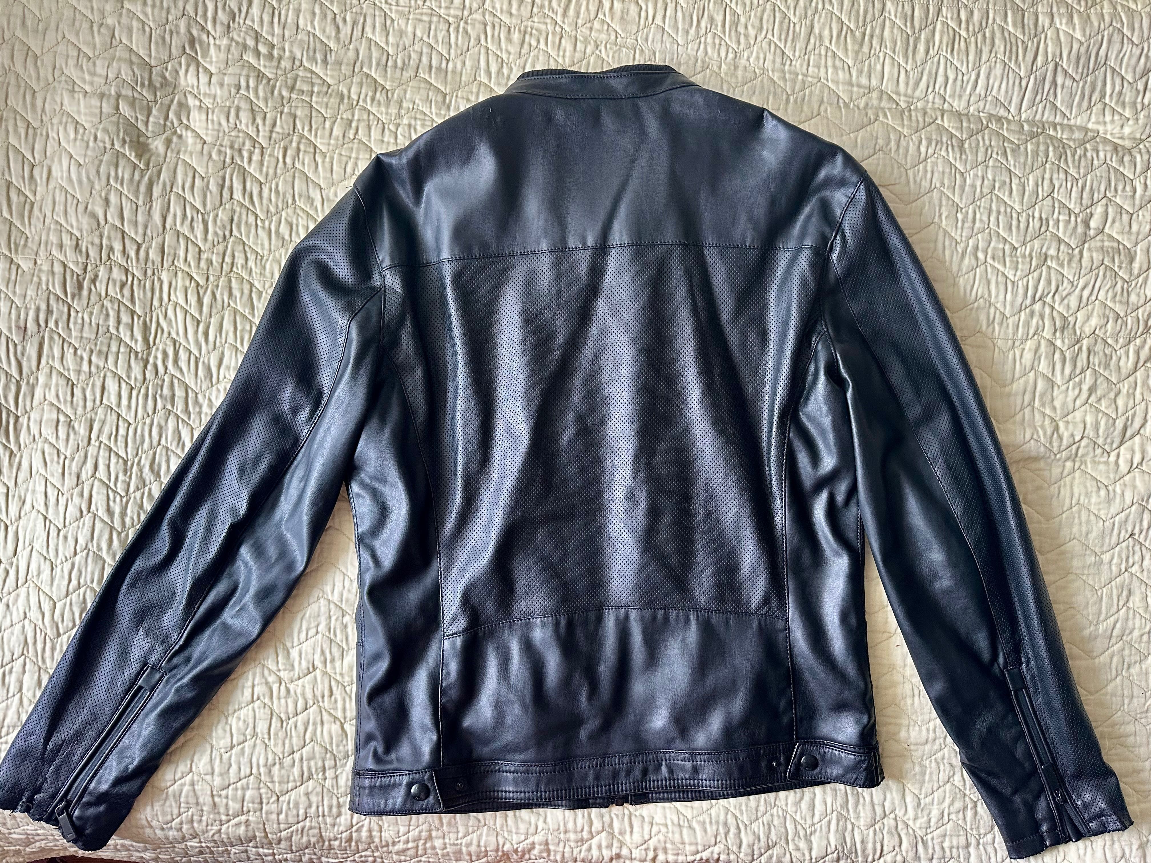 Чоловіча Курточка з еко шкіри Zara