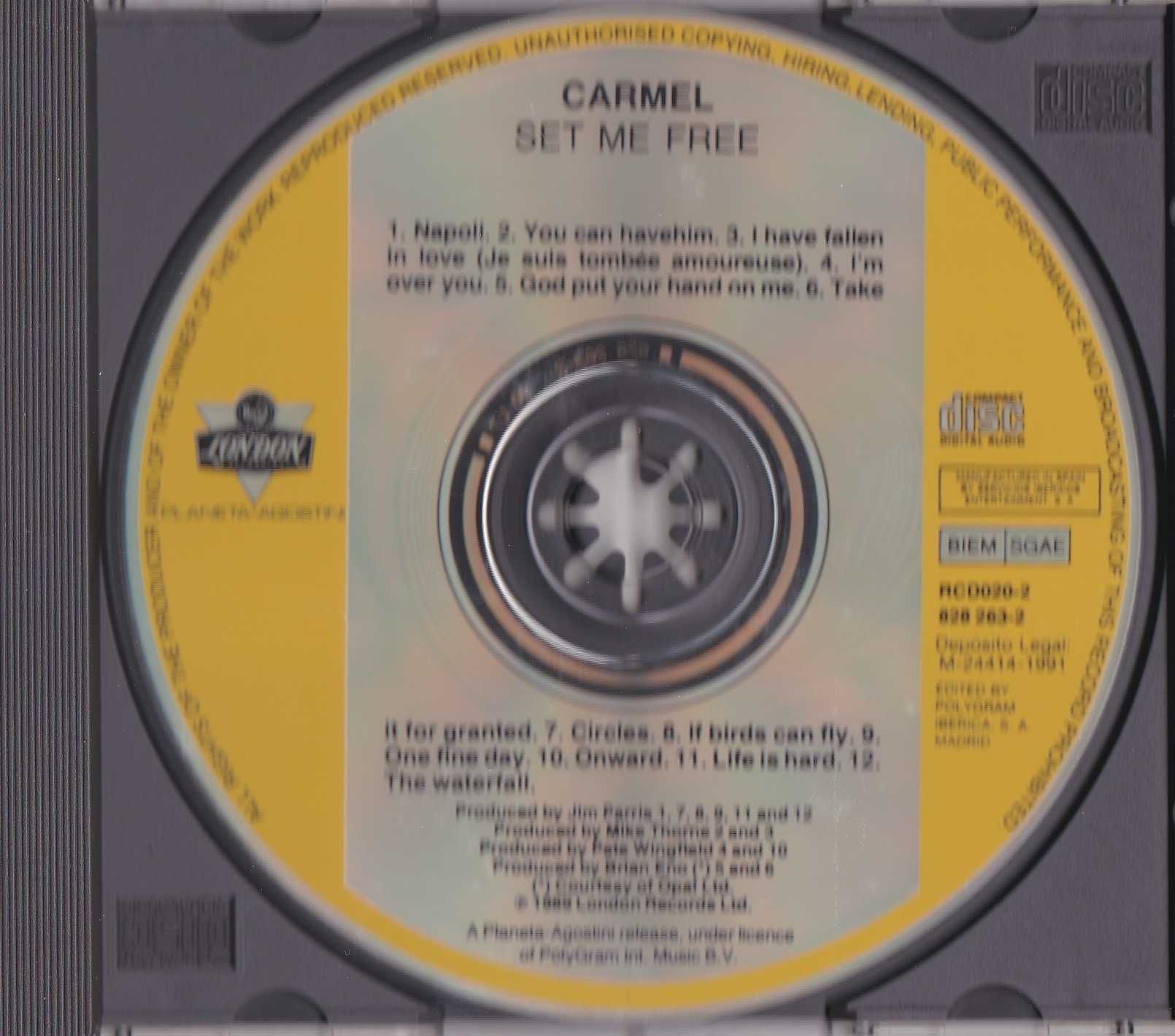 Carmel  – Set Me Free