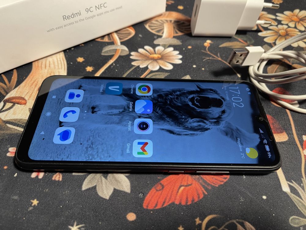 Smartfon Xiaomi Redmi 9C NFC 3GB ram 64G gray stan bardzo dobry