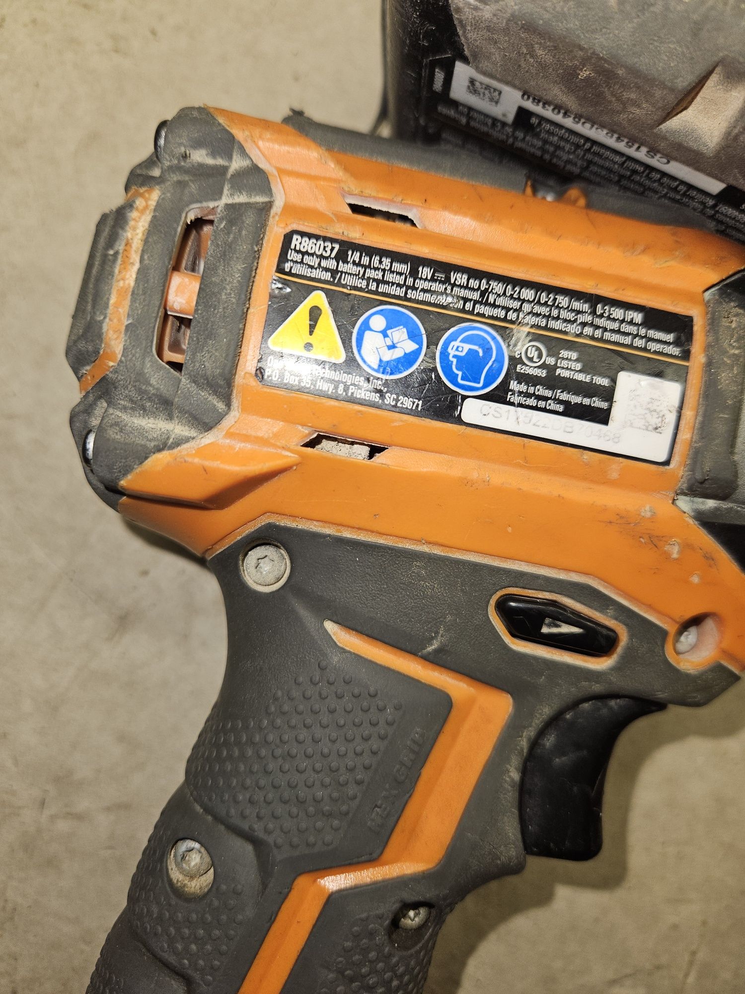 Ridgid AEG komplet narzędzi wkrętarka udarowa impakt brushless 18v
