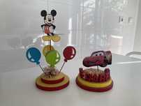 Faísca McQueen e Mickey - decoração Disney bolo aniversário