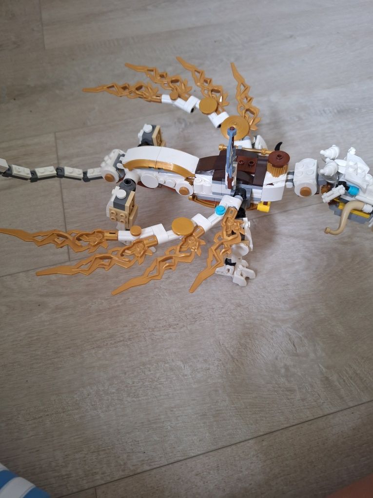 LEGO Ninjago 70734 - Smok mistrza Wu. Nie kompletny