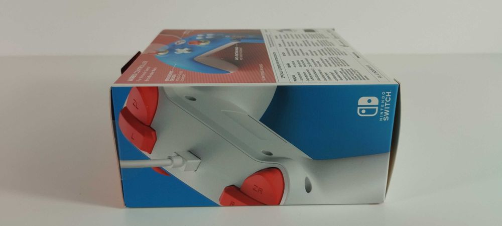 Comando com fios PowerA - Nintendo Switch - Mario