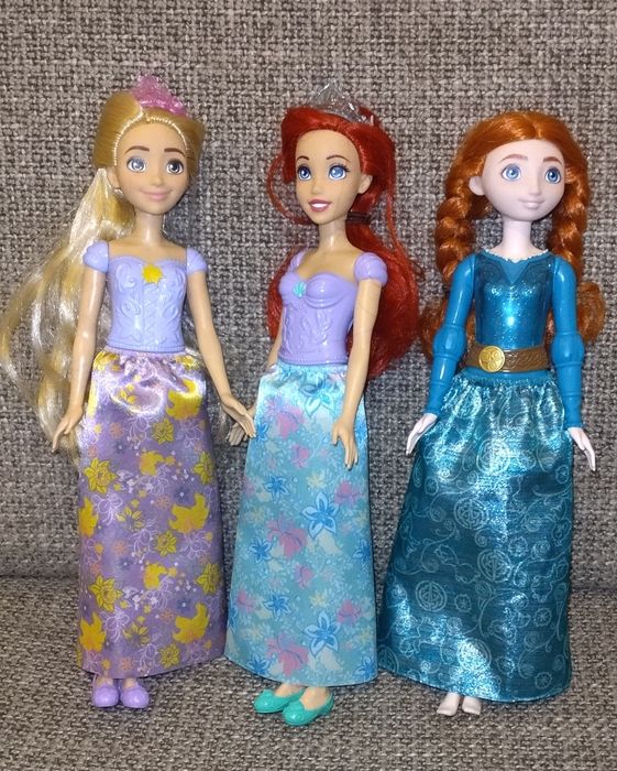 Lote 3 princesas Disney