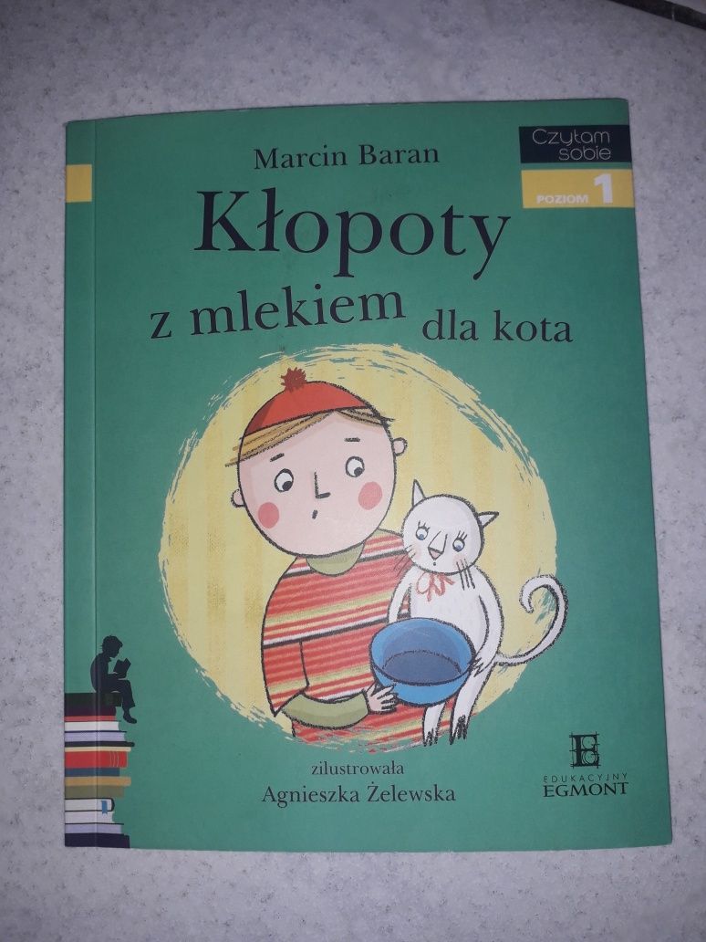 Książka: Kłopoty z mlekiem dla kota. Marcin Baran