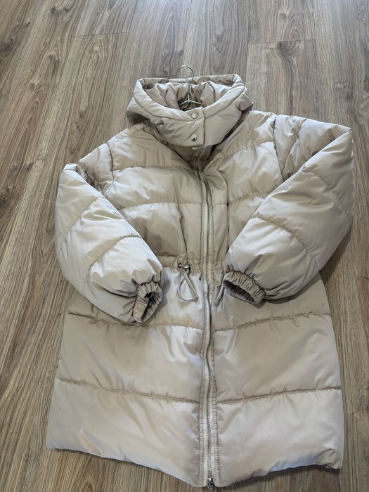 Пуховик stimma ,куртка ,пальто бежевий
