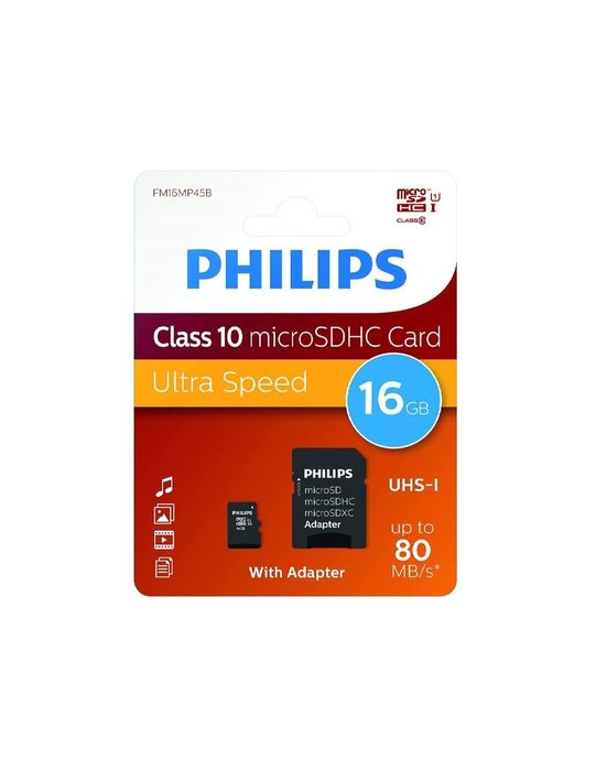 Cartão Memória 16GB PHILIPS