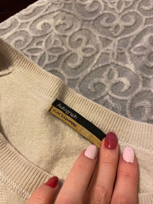 Sweter kaszmir xs