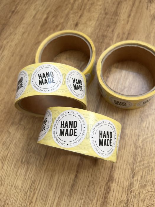 Naklejki Hand Made 200 sztuk