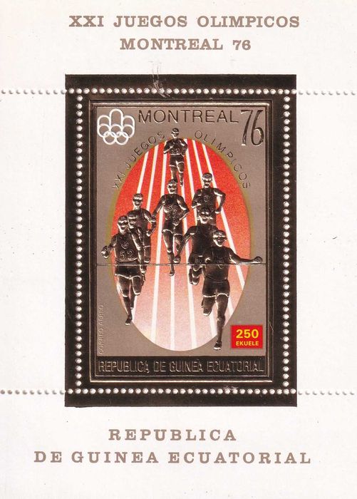 Gwinea Równikowa 1976 cena 8,60 zł kat.15€ (2) - sport