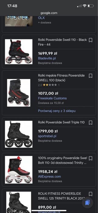 Rolki Powerslide Swell 110 black