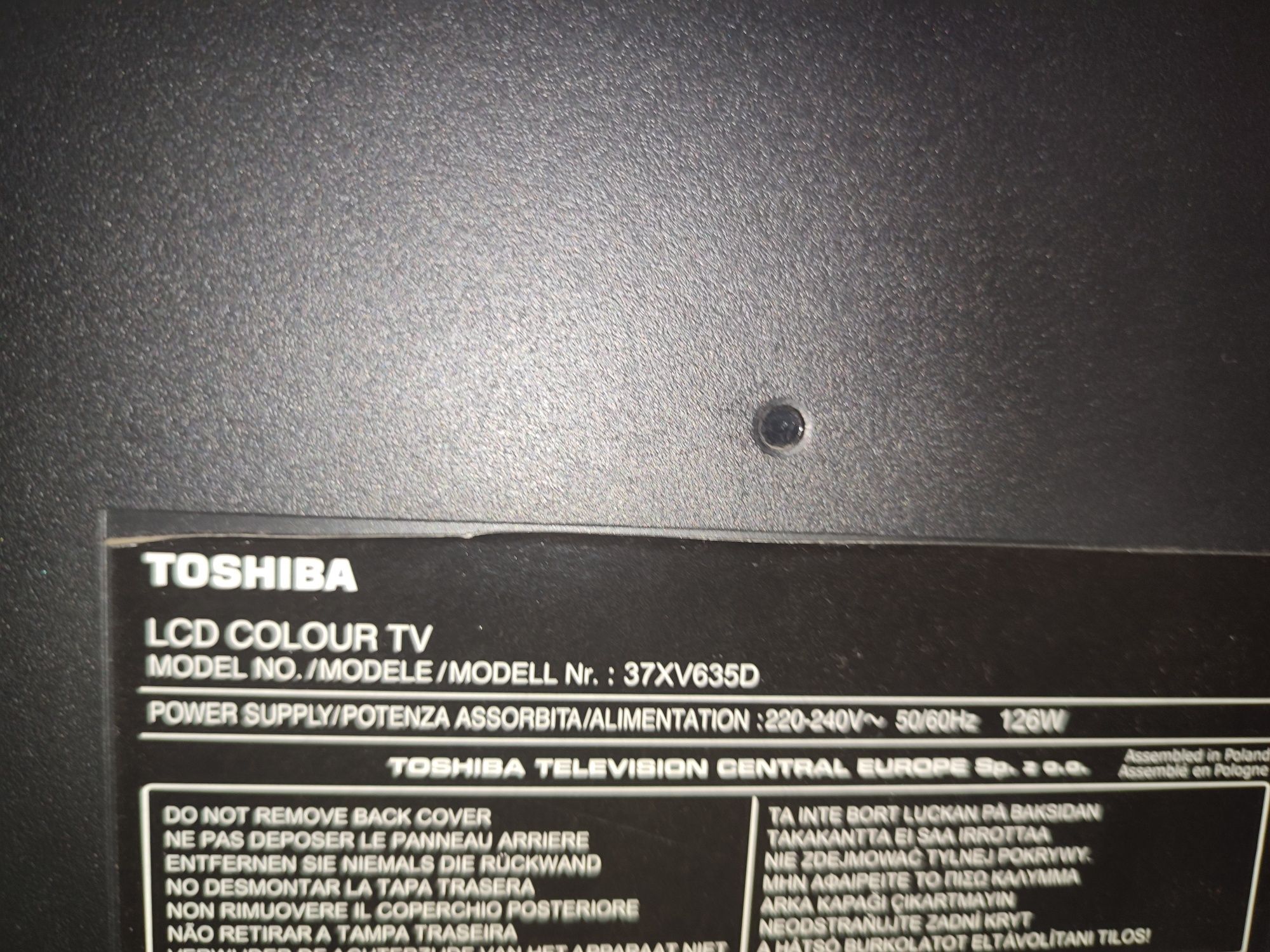 Toshiba Regza 37XV635D