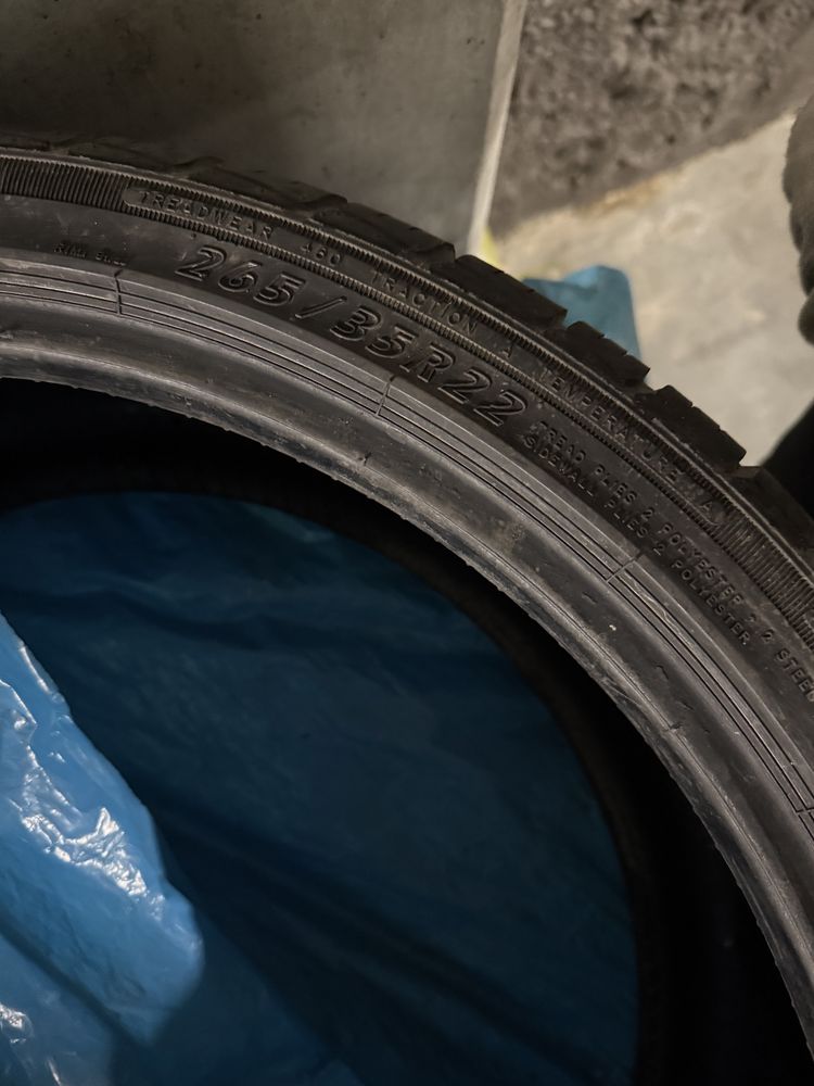 4x Opony r22 265/35 R22