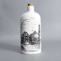 piękna butla porcelanowa mur pruski zabytki widok miasta