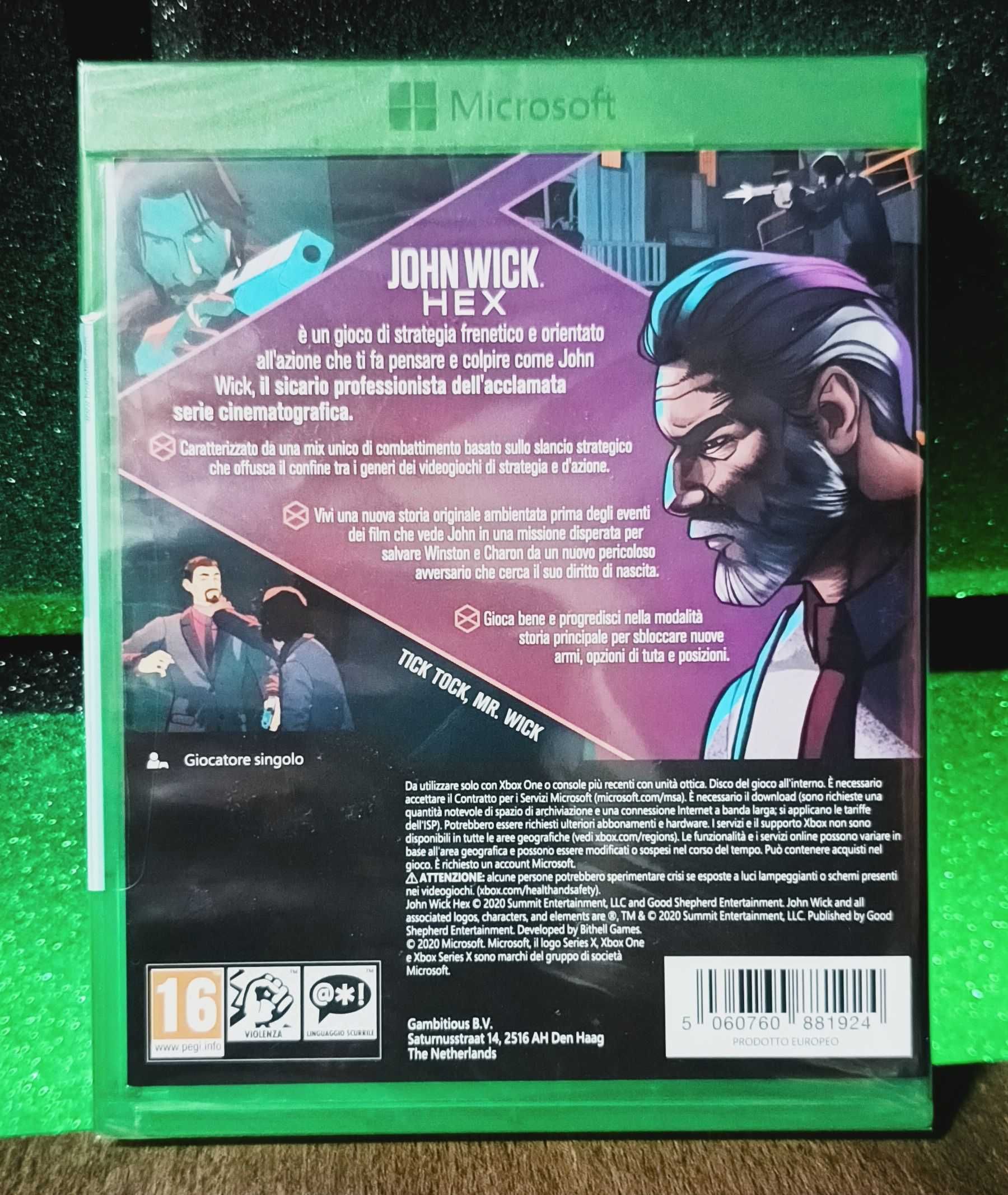 John Wick Hex Xbox One / Series X - gra akcji, Keanu Reaves