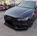Dokładka zderzaka, spliter przedni. Audi a6 c7 polift/przedlift