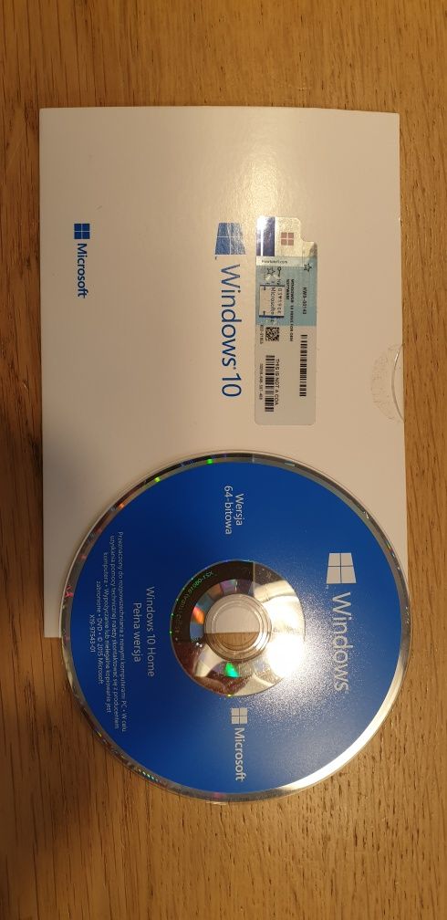 Windows Home 10 polska wersja, komplet