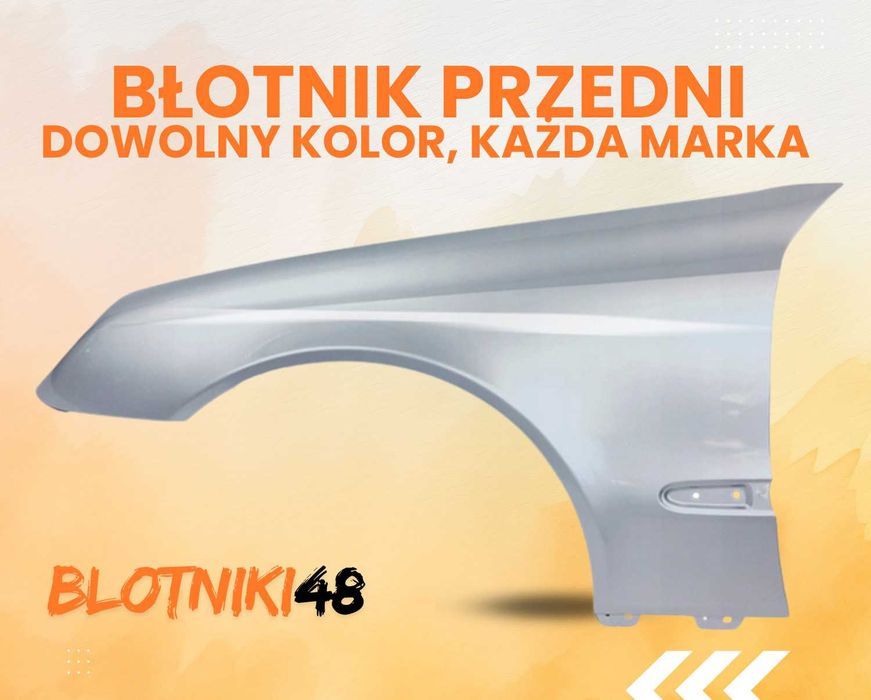 Błotnik prawy, lewy AUDI A4 B9 15-19r. w kolorze | BLOTNIKI48.pl