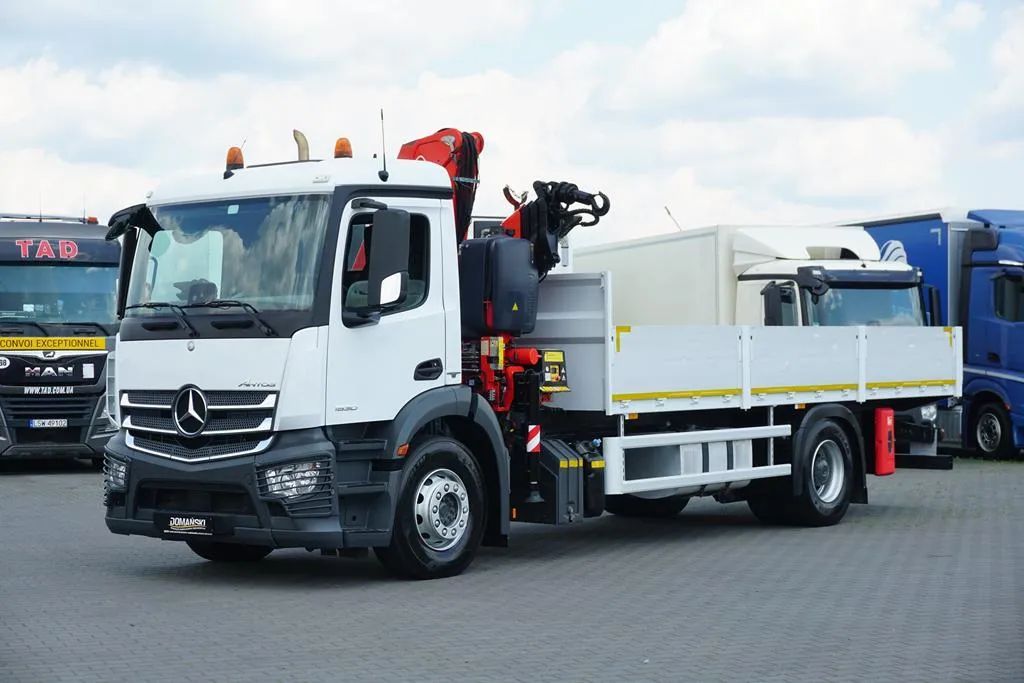 Mercedes-Benz ANTOS / 1830  / E 6 /  SKRZYNIOWY + HDS  /  FASSI F 175 / ROTATOR / PILOT