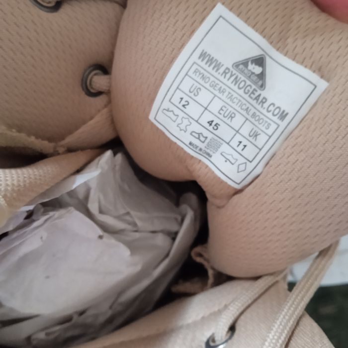 Нові. Шкіряні. Американські тактичні ботинки Ryno Gear