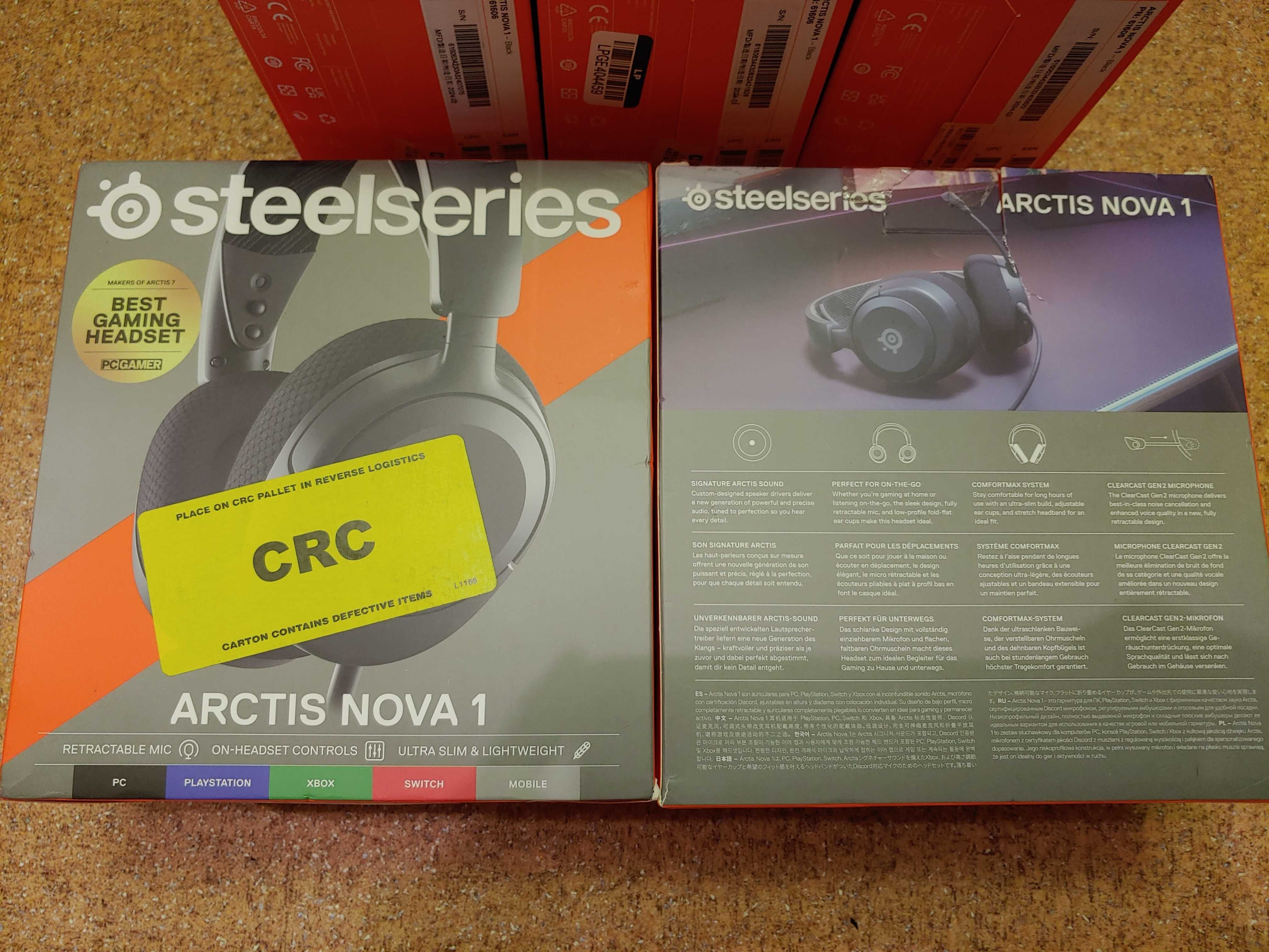 Игровые наушники SteelSeries Arctis Nova 1