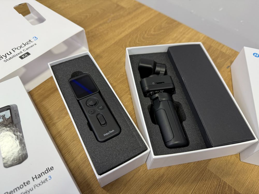 Gimbal e Camera 4K 60fps