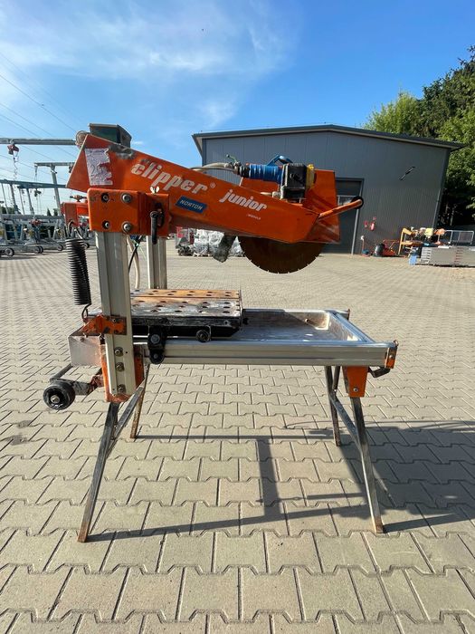 Piła przecinarka stolikowa Norton Clipper JDW Junior 400 kostki cegły