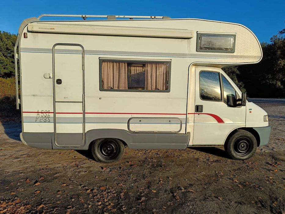 Fiat Ducato  Kamper 6 osobowy 2.5D Burstner A532 540cm SUCHY OD NOWOŚĆI !!!