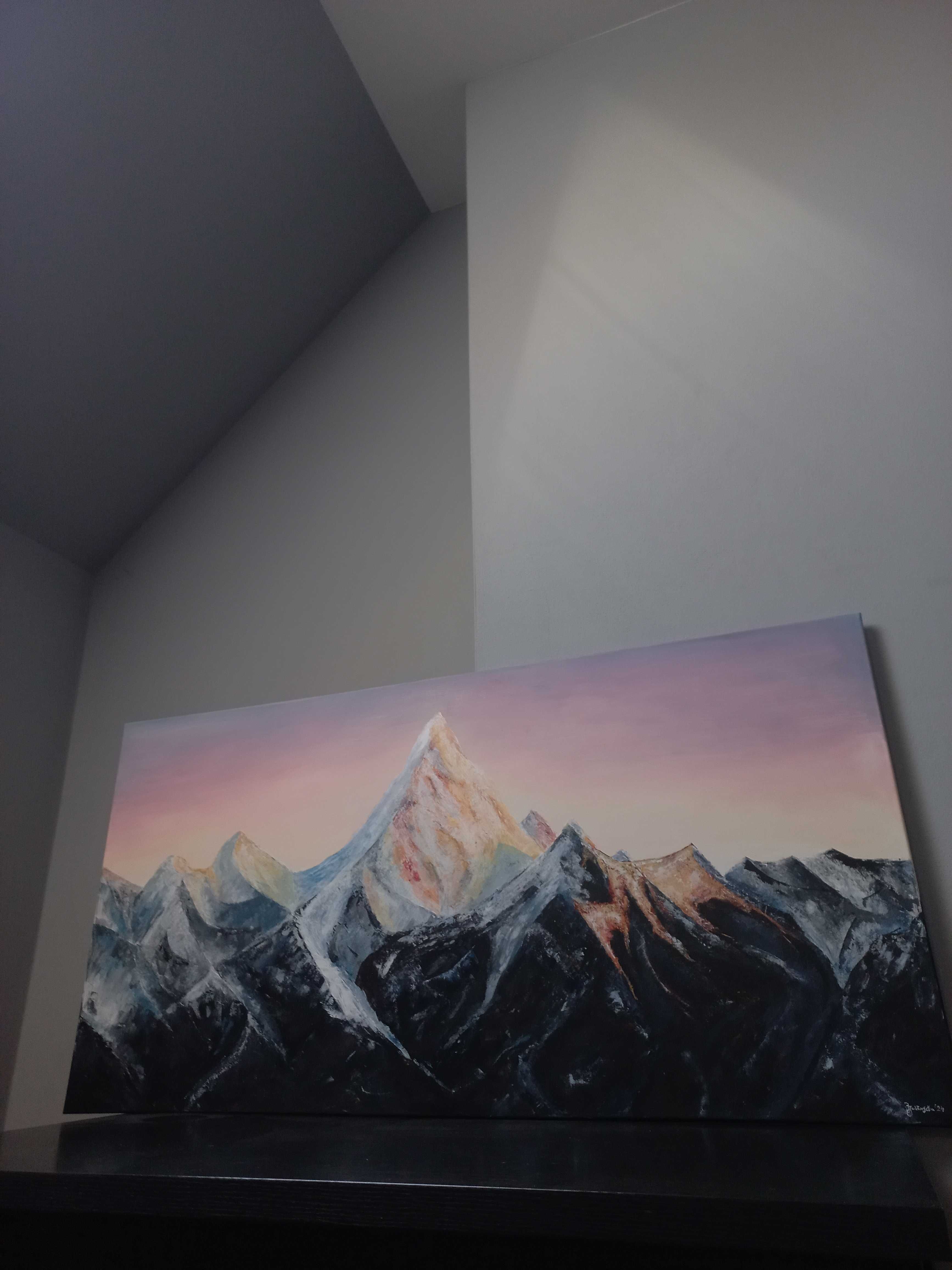 Obraz "Alpen sunset"