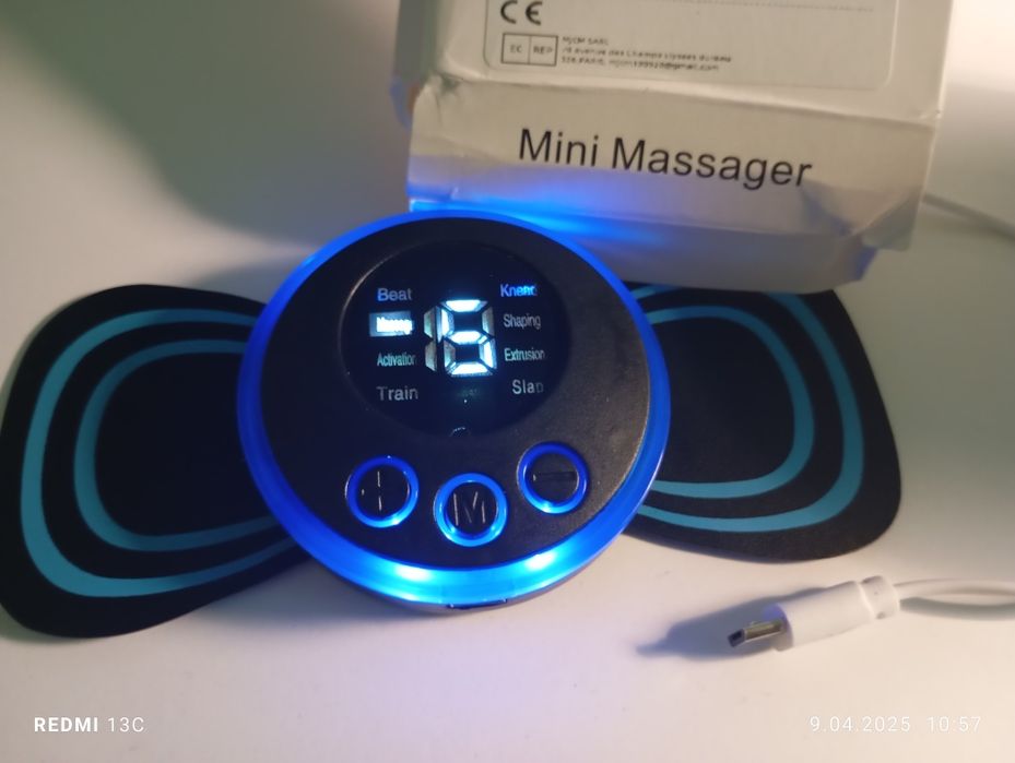 Masażer bezprzewodowy micro USB