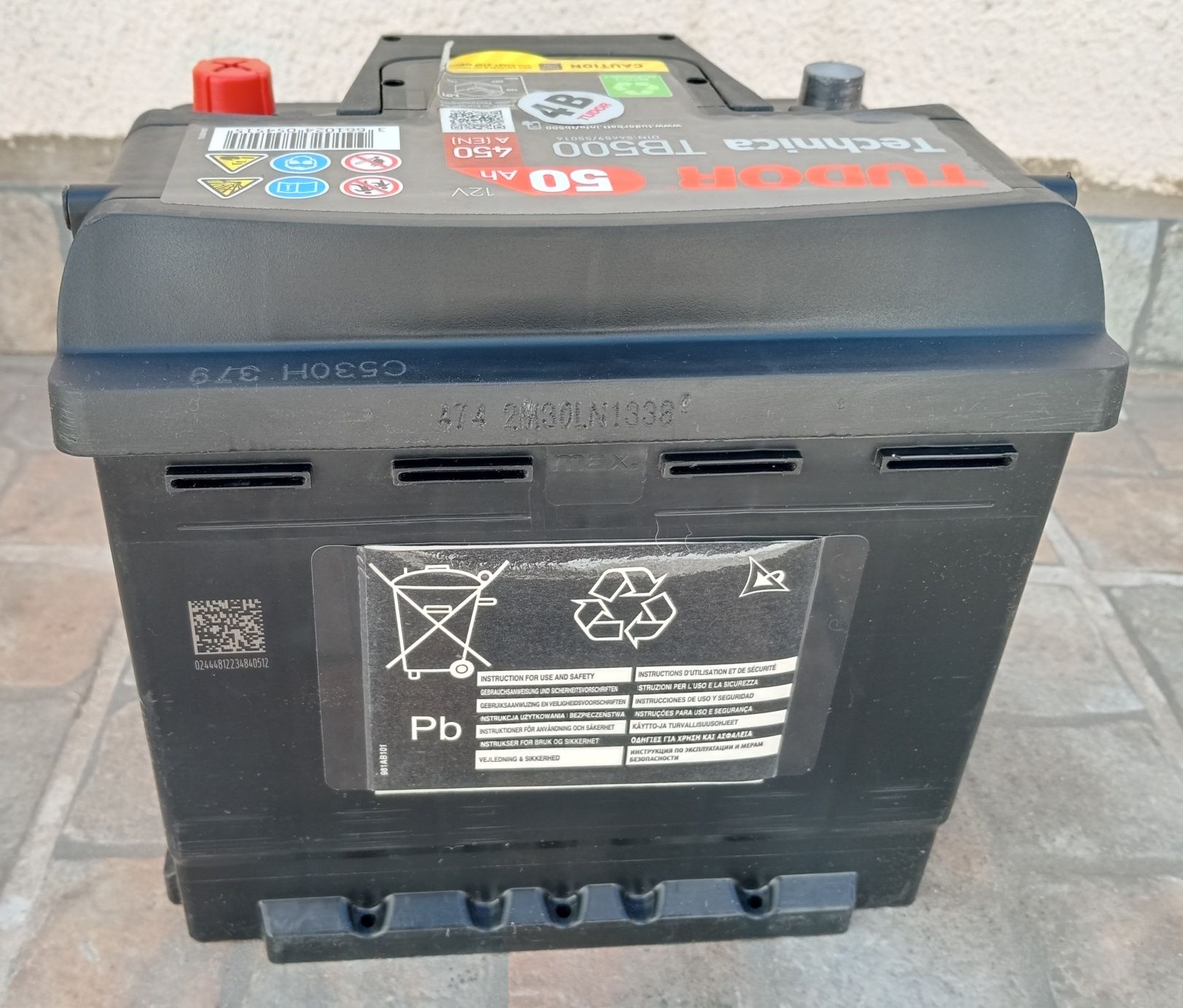 Bateria carro TUDOR TECHNICA