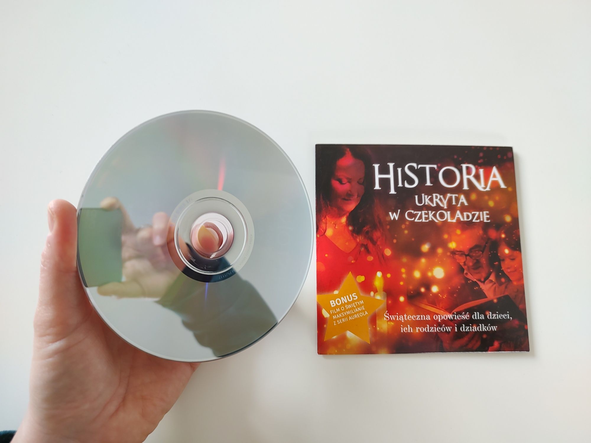 Historia ukryta w czekoladzie film na DVD opowieść wigilijna