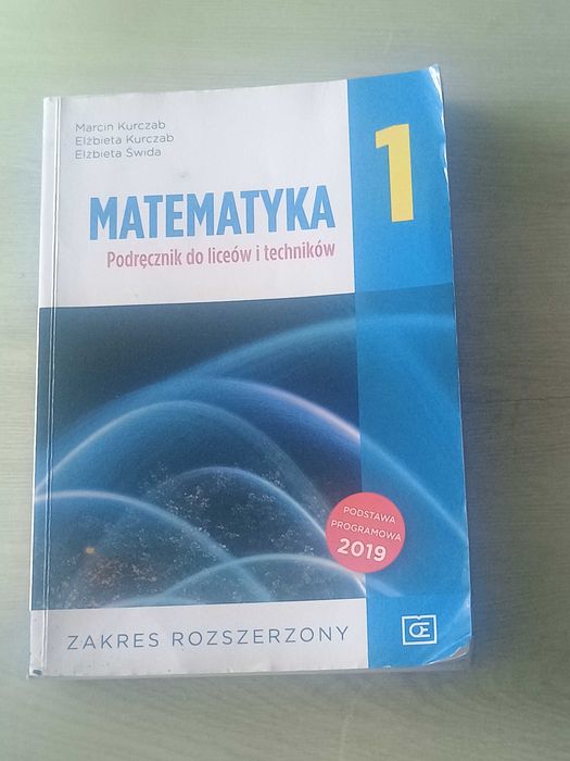 Matematyka 1 podręcznik zakres rozszerzony