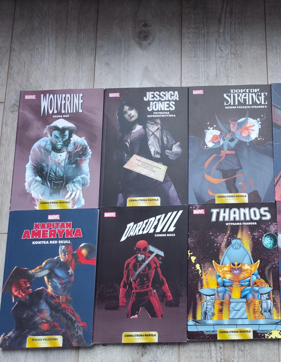 Marvel komiks wielkie pojedynki ciemna strona Kapitan Ameryka Thanos