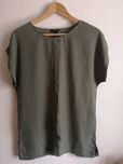 Sukienka XS H&M khaki oversize nowa