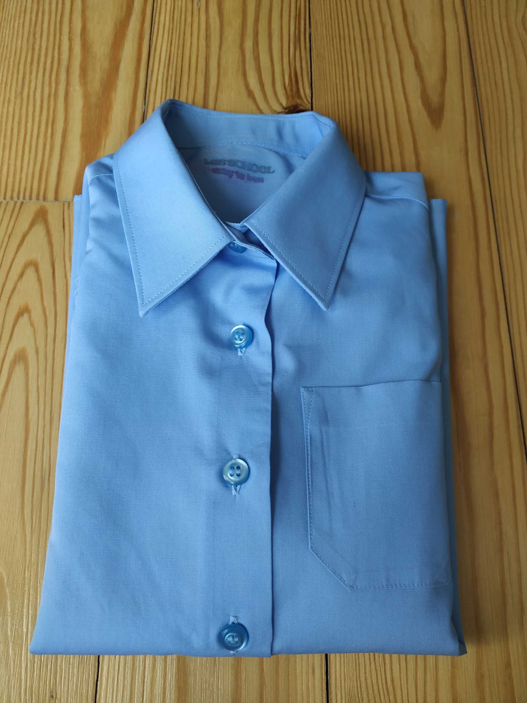 Школьная рубашка, блузка M&S, 6-7лет, 122см., состояние супер