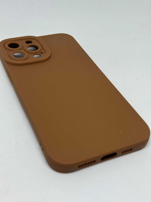 Obudowa Iphone 13 PRO MAX Etui Case Silikonowy Brązowy kod 470
