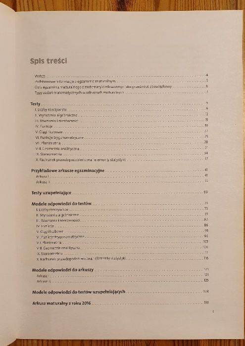 Matura 2017. Testy i arkusze z odpowiedziami. Matematyka. Zakres podst