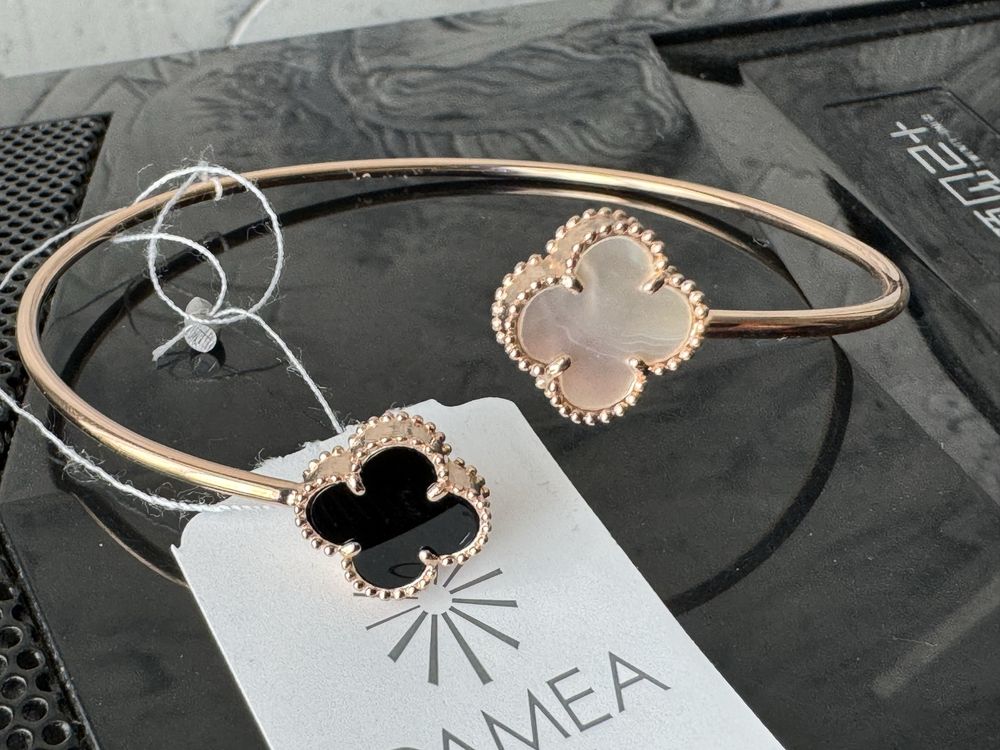 Золотой браслет Van Cleef 585 проба распродажа