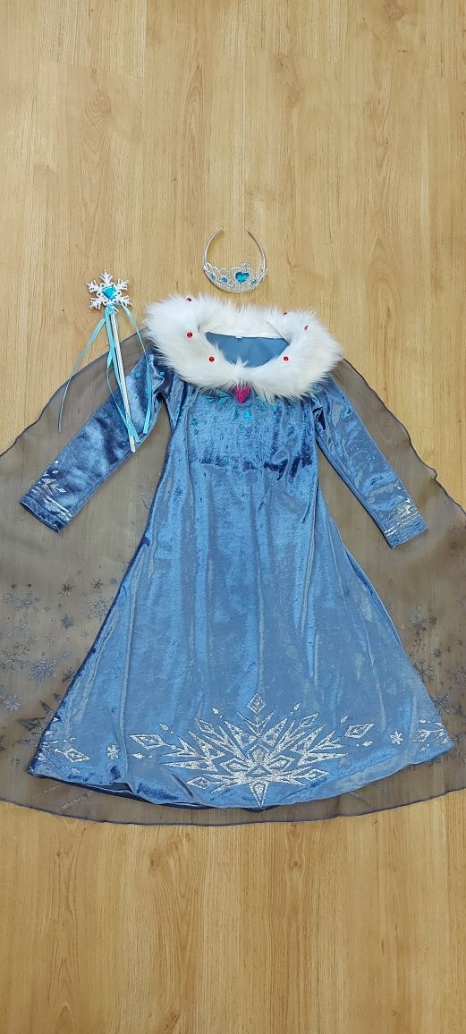 Карнавальный костюм Эльзы Холодное сердце принцессы Дисней