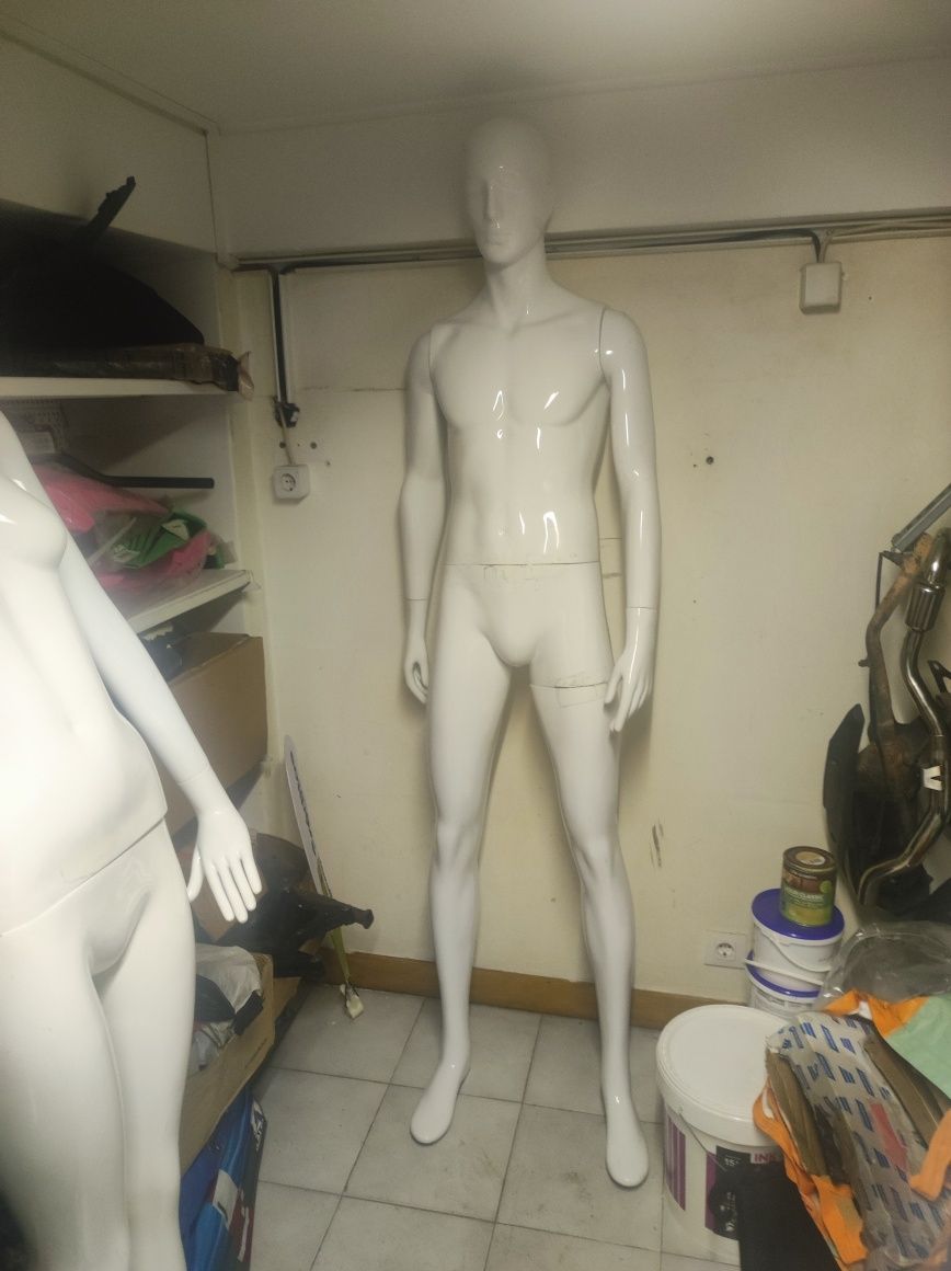 3 Manequins completos profissionais