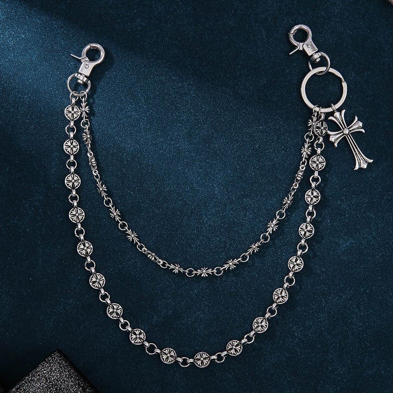 Підвіска брючна Chrome Hearts | Ланцюжок брючний Chrome herts