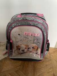 Plecak szkolny w psy