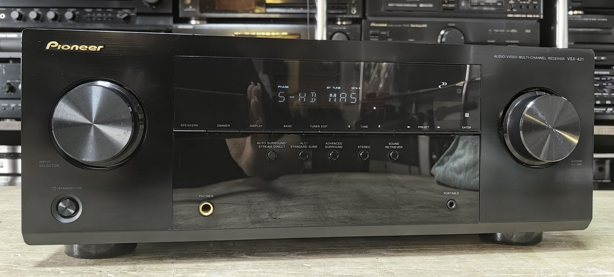 Ресивер Pioneer VSX-421/6Ω/Дефект